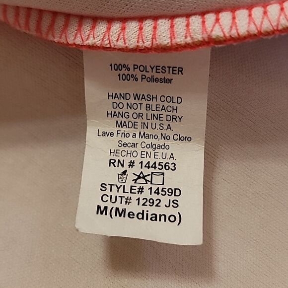 New Maude Structured Rose Mini Dress Size Medium - Picture 3 of 6